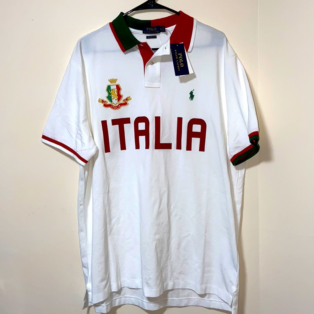 NWT✨Polo Ralph Lauren Italia Polo ShortSleeve Rare